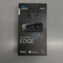 Cardo PACKTALK Edge Motorcycle Bluetooth Communication System Headset Intercom - Single Pack