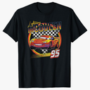 Disney Pixar Cars Lightning McQueen Vintage Race T-Shirt, Size M