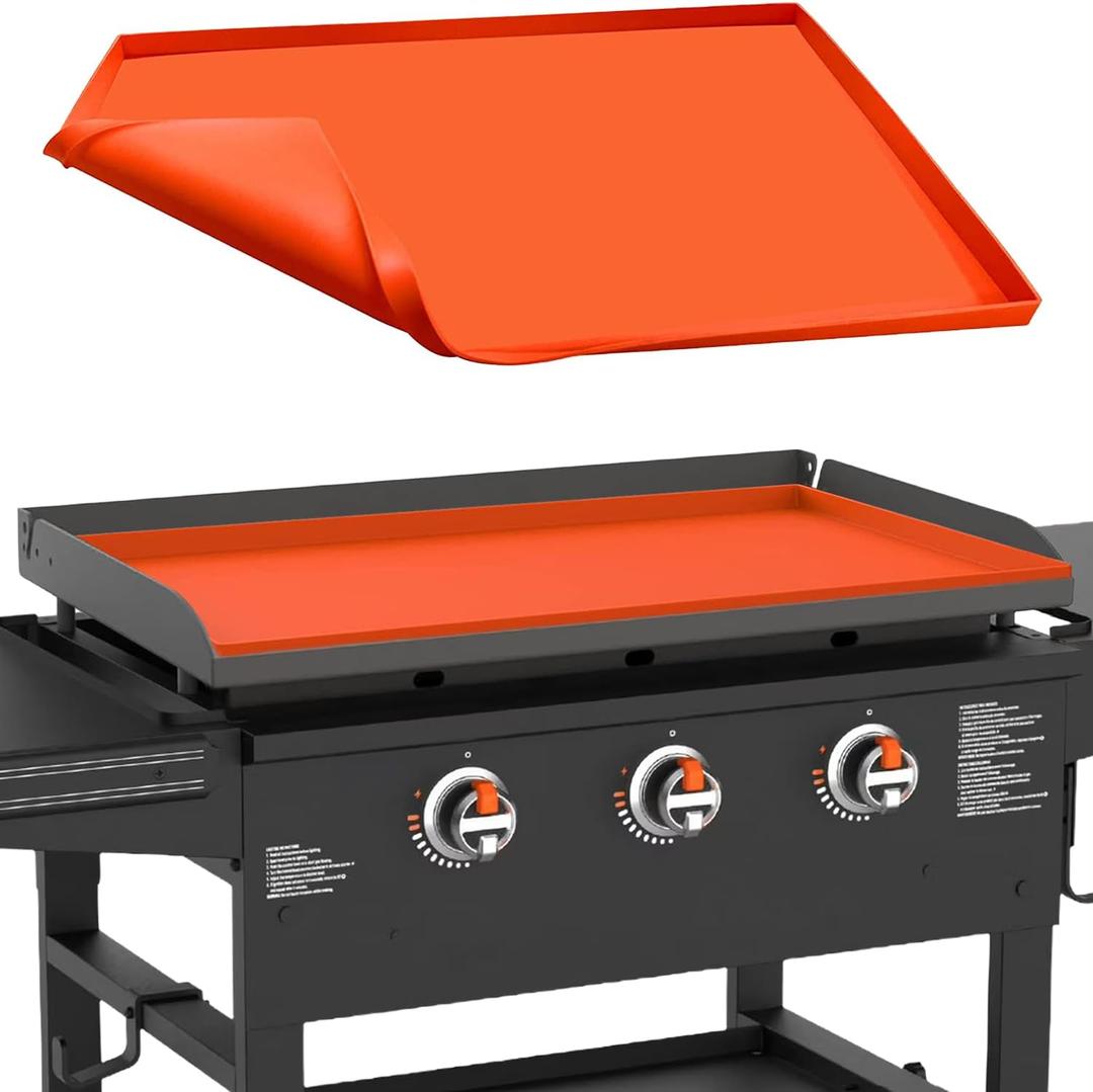 Protebox 28" XL Silicone Griddle Mat for Blackstone 28XL Inch Grill, Heavy Duty Food Grade Silicone Griddle Cover, Protect Your Grill from Dirt & Rust All Year Round