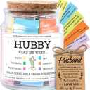 NewEleven Gifts For Husband - Husband Christmas Gifts, Christian Gift For Him, Husbands - Inspirational, Birthday Gift For Hubby From Wife, Her - Bible Verse Jar