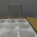 12pcs Glass Cylinder Vases for Centerpieces - 6 Inch Tall Flower Vase for Wedding Decorations, Clear Glass Flower Vases Floating Candle Holder for Table Centerpiece Wedding Home Dcor
