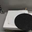 Ceramic Plant Saucer Pot Tray 10 Inch, Planter Saucers 4 5 6 7 8 9 10 11 12 13 Inch for Indoors Outdoor, Durable Sturdy Flower Drainage drip Water Tray for Glazed Pots Base (10.7 Inch-White)