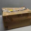 Kekow 2-Pack 8 L Commercial Box Tub, Small Plastic Bus Box (gray and black)
