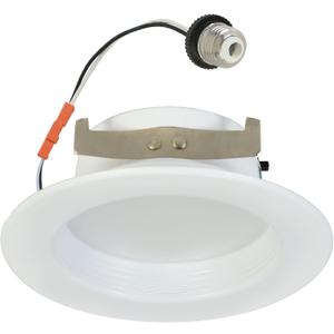 KSANA Recessed Lighting 4 Inch, 5CCT White LED Can Lights for Ceiling, 5 Colors Selectable-2700K/3000K/3500K/4000K/5000K, 10W Eqv 60W, Dimmable Retrofit Downlight with Baffle Trim