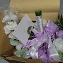Bridal Bouquet Cascading Wedding Bouquet for Bride Lilac Purple
Cascade Wedding Bouquets for Bride Bridesmaid 10" Artificial Flowers Bouquet for Wedding Party Decor