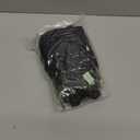 wegreeco Washable Female Dog Diapers Highly Absorbent Reusable Diapers for Dog in Heat Dog Period Diapers, 3 Pack (Black,Medium (Medium (12"-15" Waist))