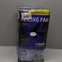 Ceiling Fans with Lights - 35 Inch Small Low Profile Ceiling Fan and Remote,Flush Mount Ceiling Fan with 5 Reversible Blades 6 Wind Speeds, Black Modern Ceiling Fans for Bedroom Kitchen