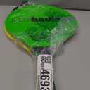 Paddle Raquet Ball Set-Solid Colors-Bundle Pack (4balls Included) (Green/Yellow)