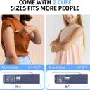 VOLUETH Upper Arm Blood Pressure Cuff, Blood Pressure Monitor for Kids & Adult, Small Cuff 7"-9"Medium/Large Cuff 9"-17"Perfect for Health Monitoring