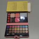 All in One Makeup Kit for Women Full Kit - 24 Eyeshadow, 4 Lipsticks, 2 Blushers, 1 Powder, 2 Eyebrow Powder, 1 Mirror, 2 Double Ended Brush, Makeup Gift Set for Teen Girls Women Beginner and Pros