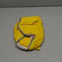 SlowTon Dog Raincoat, Adjustable Dog Rain Jacket Clear Hooded Double Layer, Waterproof Poncho with Reflective Strip Straps and Storage Pocket for Small Medium Large Dogs(XXL) (Yellow)