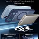 ESR for iPhone Air Case, Camera Control, Compatible with MagSafe, Shockproof Military-Grade Protection, Magnetic Phone Case for iPhone 17 Air Case, Frosted Blue