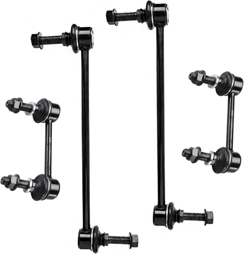 4PC Front and Rear Sway Bar Links FITS for Ford Fusion 2013-2020/ Edge 2015-2022, for Lincoln MKZ 2013-2020/ MKX 2016-2018/ Continental 2017-2020, Stabilizer Bar End Link Kits