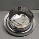 8 Inch Chimney Cap, 8" Stainless Steel Cone Top Chimney Cap with Screen, Adjustable and Reinforced Round Chimney Cap, Chimney Cover for Vents,Rain Cap for All-Round Chimney,8 Inch Round Chimney Cap