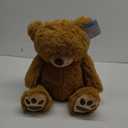 LotFancy Teddy Bear Stuffed Animals, 20 inch Brown Soft Cuddly Stuffed Plush Bear, Cute Stuffed Animals Toy with Footprints, Gifts for Kids Baby Toddlers on Baby Shower, Easter Decoration