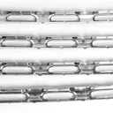 JOLONG Grille Insert for Chevy Silverado 2020-2023 2500 3500 HD Truck Grill Overlay Trim Compatible with the LT, WT and Custom trim models 4Pcs (Silvery)