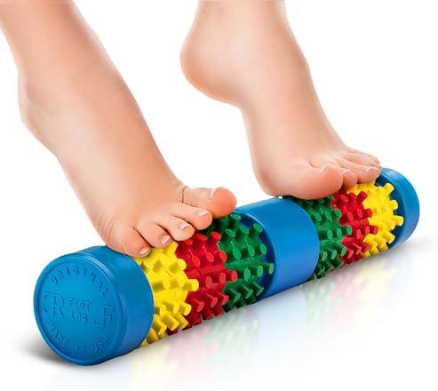 Foot Log Foot Roller Massager - Plantar Fasciitis - Neuropathy Pain and Circulation - Heel Spur Pain Relief - Foot Reflexology - Relaxation Gifts for Women and Men