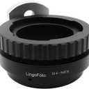 B4-NEX Lens Adapter Ring for B4 2/3" Mount Lens for NEX E-Mount Camera Metal Dual Purpose Adapter Ring Manual Focus