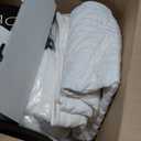 EVERGRACE Luxury Velvet Quilt Set King Size 3 Piece, Soft Cross-Stitch Velvet Comforter Set with Pillow Shams, Lightweight Coverlet Bedspread Bedding Set for All Seasons, Cream White