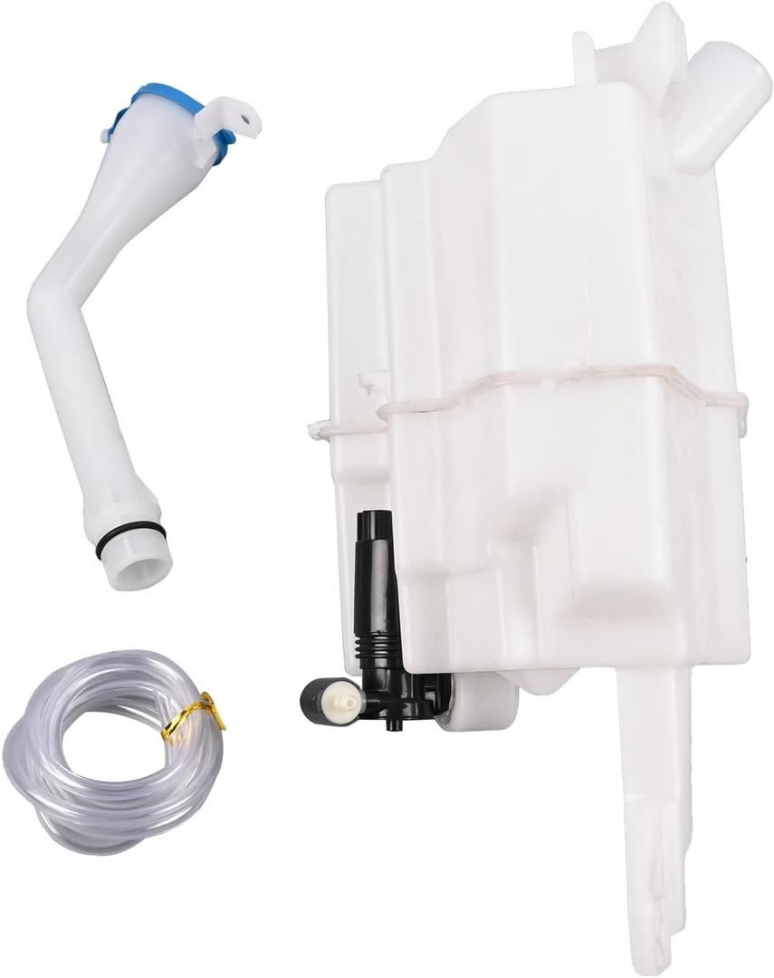 Windshield Washer Fluid Reservoir Tank Sub-Assembly 28910-6MA1A Compatible with Nissan Rogue Sport S SV SL 2017 2018 2019 2020 2021 Windshield Washer Reservoir with Pump & Tube 289106MA1A