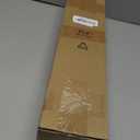 OLV Black Curtain Rod, 1 Inch Adjustable Modern Curtain Rods for Windows 48 to 84 Inch, Decorative Heavy Duty Window Treatment Rods with End Cap Finials, Telescopic Splicing Drapery Pole, Easy Install (36''-88'', 1 Pack)