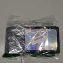 Funfery 300 Pack 3 Size Mylar Holographic Bags with Clear Window,Resealable Bag Smell Proof Bags Zipper Foil Baggie Packaging Pouch for Food Storage,Sample,Small Business(Black,3x4.7,4x6,4.7x7.9in)