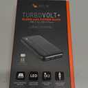 Emerge Helix TurboVolt+ 10,000 mAh Power Bank with Dual USB-A and USB-C Ports, Black