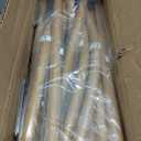 Metal Arch Backdrop Stand and Cover Set of 2, 7.2ft 6ft Gold Party Back drop Arch Stand with Spandex White Background Covers Balloon Garland Kit for Birthday Parties Wedding Ceremony Baby Shower Decor