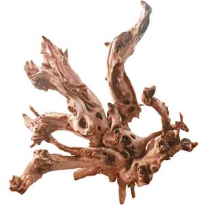 Jorewood Natural Large Aquarium Driftwood for Fish Tanks & Reptile Terrariums 100% Safe Fish Tank Decorations, Unique Twisted Branches 1-Piece 13-17 Inch Low Tannin, Easy to Sink