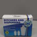 Water Filter Replacement Compatible with Brita Water Pitchers and Dispensers, by DESENRUIS for Classic 35557, OB03, Mavea 107007, Reduce Chlorine and Bad Taste, BPA free, Pack of 3