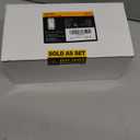 BESTTEN 10 Pack Single Pole Decorator Wall Light Switch, 15A 120/277V, Paddle Light Switch, On/Off Rocker Interrupter, UL Listed, White