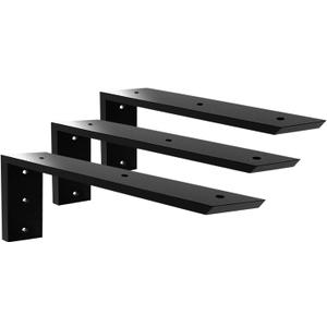 Countertop Support Bracket 16 Inch 3 Pack Countertop Bracket for Granite 3/8" Thick 16"x6"x2.5" Heavy Duty L Brackets Shelf Brackets Metal Corbels for Quartz/Granite/Wood/Concret/ Laminate Countertops Countertop Support Bracket 16 Inch 3 Pack Countertop Bracket for Granite 3/8" Thick 16"x6"x2.5" Heavy Duty L Brackets Shelf Brackets Metal Corbels for Quartz/Granite/Wood/Concret/ Laminate Countertops