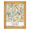 GULETHUN 14x18 Frame, Transitional Modern Design Picture Frames, 14 by 18 Rustic Poster Frame for Home Decor, Gold Vintage Photo Frame, Horizontal or Vertical Display, Choose Size & Color