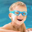 Aegend Swim Goggles for Kids Youth 3-14 Anti-Fog Anti-UV Comfort Fit Goggles for Swimming