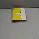 Binder 4 Pocket, Collectible Trading Card Album Fits 400 Cards, 50 Removable Sleeves, Portable Collection Holder, Game Case Book With Zipper for Gifts, Yellow