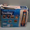 Bowling Game — Electronic Tabletop Arcade Game with LCD Auto Scoring, Lights & Sound, Spring-Loaded Launcher & 1-2 Player Modes — Mini Bowling Set for Kids