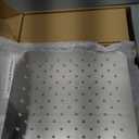 Veken All Metal 10" Brushed Nickel Shower Head with Handheld, Luxurious Square High Pressure Double Rain Shower Heads with Power-wash Hand Held, Dual Detachable Rainfall Showerhead, Bathroom Upgrade