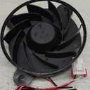 New XY12032BM Refrigerator Fan, XY12032BM Evaporator Fan Motor for Galanz Fridge Freezer Silent Exhaust Cooling DC12V 0.26A Size: 12012032mm