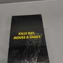 POPTRAP Rat Trap Heavy Duty & Large, Super Sticky Mouse Trap with Ultra-Strong Glue, Scent of Peanut Butter for Indoor & Outdoor, Non-Toxic (BigSize-24 Pack)