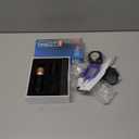 Mast Fold2 Tattoo Gun Kit, Wireless Complete Tattoo Kit, 7 Strokes Length Tattoo Machine, 2 Batteries Power Supply, Pro Tattoo Needles Cartridges Black Inks QP-047