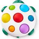 LiKee Fidget Popper Sensory Baby Toys for 10+ Months, Christmas Stocking Stuffers Push and Popping Busy Board, Montessori Toys for 1+ Years Old, Airplane Car Travel Toy for Toddlers 1-3 Stress Relief