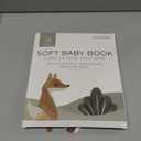 Soft Baby Book with Touch and Feel Pages - Cute Sensory Book for Babies 0-6, 6-12 & 12-18 Months with Mirror & Crinkle Paper - The Perfect Christmas Toy for Baby Showers Or as a Newborn/Infant Gift