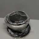 Mixing Bowls with Lids Set, Stainless Steel Mixing Bowls with Colander, Strainer with Mixing Bowl Set, Serving Bowl Kitchen Gift, Size 4.5, 2.5, 2, 1.5QT - Black