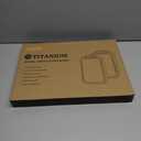 Titanium Cutting Board for Kitchen, Cutting Boards Non Toxic Double Sided Metal Pure Titanium and Wheat Straw PP Chopping Board Food Grade Easy to Clean Large Size 16"*10"*0.9"(Yellow)