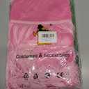 Generic Fringed Dress Round Neck Flapper Dress Retro Latin Dance Stage Costumes for 3-12 Girls (US, Alpha, Small, Regular, Pink) (Pink)