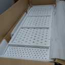 Folding Ramp with Handrails for 5-12" Rise, Heavy Duty Handicap Ramp with Adjustable Flap, Portable Wheelchair Ramp for Home Steps, Stairs, Doorways, Curbs, Waterproof & Rust-Proof, 440 lbs Capacity