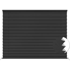 SEEYE RV Blinds, Blackout RV Curtains for Camper Window 17'' W * 24'' L RV Pleated Shades Camper Blinds with Aluminum Foil, RV Accessories Window Coverings for Travel Trailer Window Shade, Black