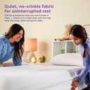 Purple Waterproof Mattress Protector King, Gold-Standard Protection, Comfort-First Design, Fits Mattresses 8" to 15.5"