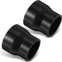 2 Pack Silicone Reducer Coupler Hose 2.5 to 3 Inch Silicone Reducer Coupler Hose,Length 3",4-ply Reinforced Turbo/intercooler/intake Piping for Turbo(2.5 Inch to 3.0 Inch/ 63mm to 76mm)