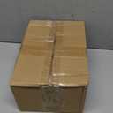 TUSAPAM Dimple Stein Beer Mug Set, 20 oz Beer Glasses with Handle, Glass Beer Mugs, Dishwasher and Freezer Safe, Clear and Sturdy, Set of 6